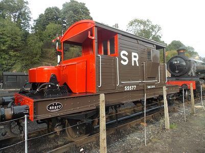 WD 55577 Brake Van (fictitious number)