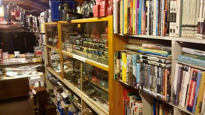 Interior view of the shop