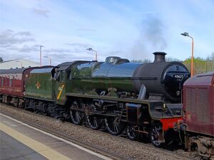 2025: Gala guest / former resident 45699 Galatea at Stoubridge en roue to the SVR