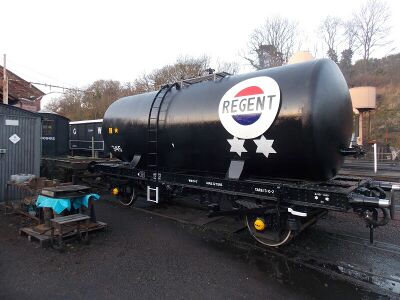 Aviation Fuel Tank Wagon No 345