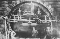 Bewdley Tunnel being re-lined in 1910