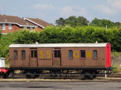 2018: GWR Riding Van 55 at Kidderminster