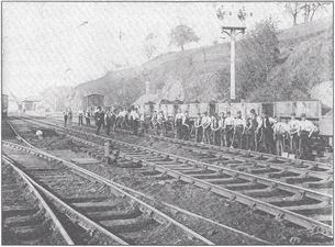 Permanent Way gang at Bewdley
