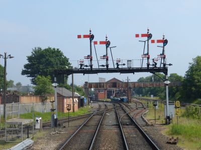 2016: Kidderminster Signal Gantry
