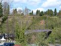 The new footbridge