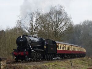 2015: Spring Gala guest WD 2-8-0 Austerity 90733