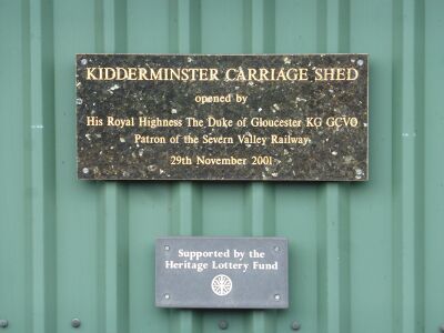 Commemorative plaque