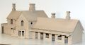 Incomplete and unpainted model