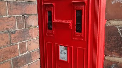 Rear view of phone box
