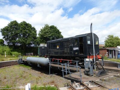 2016: BR Class 11 12099 on Kidderminster Turntable