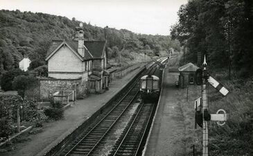 1962: Coalport, a Northbound DMU (Sellick Collection)