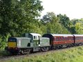 2015: Visiting Clayton D8568 approaching Highley