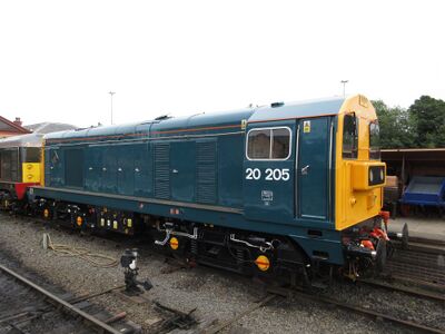 2024: BR Class 20 20205 at Kidderminster