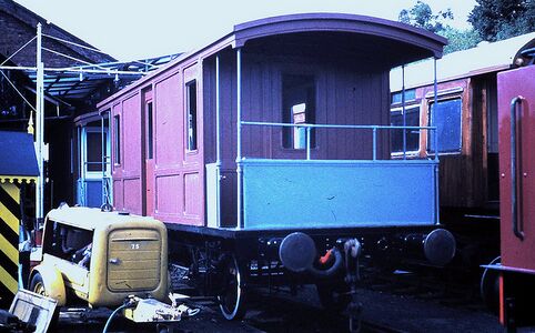 Mock carriage on a Flat ED underframe (D Cooke)