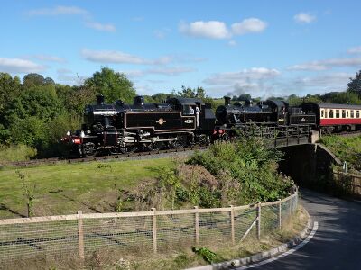 41241 and 46443 at Highley