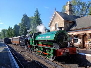 2025: Autumn Gala guest WD Austerity 0-6-0ST NCB No 49
