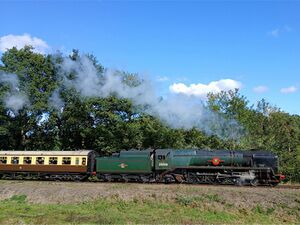 2025: Autumn Gala guest SR Bullied Merchant Navy class 35006 Peninsular & Oriental S N Co