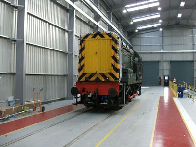 D3022 in the Diesel Depot on 30 Jan 2016 (Jeff Atkins)