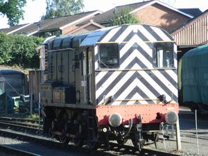 2009: D3937 "Gladys" at Bewdley (former loan from DFR)