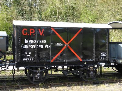 GWR 58725 Improvised Gunpowder Van
