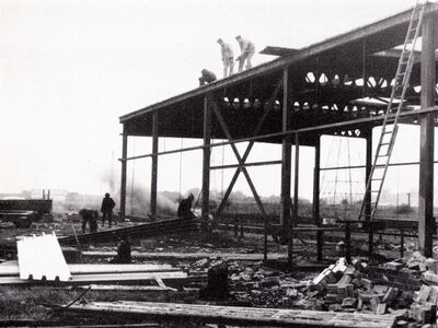 Dismantling in progress, 31 May 1972. AF Williams / SVR News