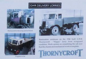 Thornycroft 'Nippy' information poster