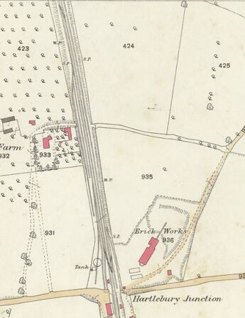 North of Hartlebury 1883