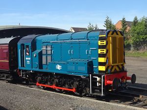 2019: BR Class 09 09107 at Kidderminster