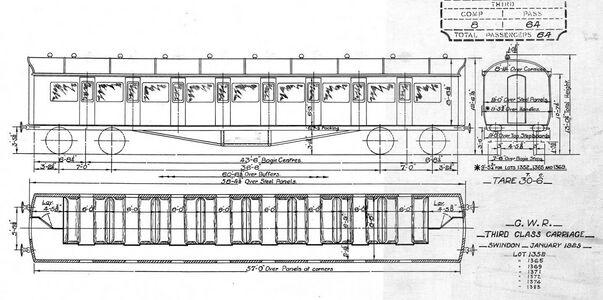 GWR Diagram C54