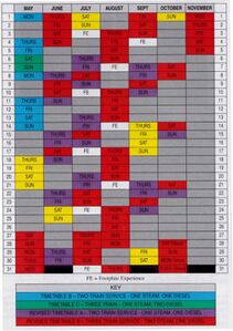 Mid-Year operating days (SVR News)