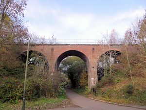 Timber Lane Viaduct looking north