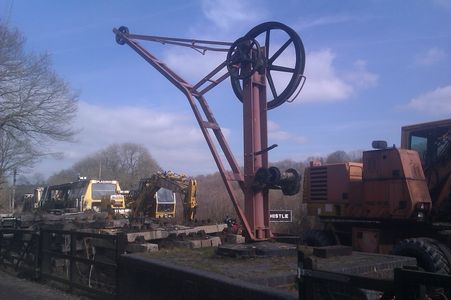 The crane at Highley