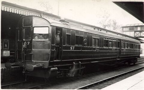 Railmotor 57 saw regular use at Kidderminster