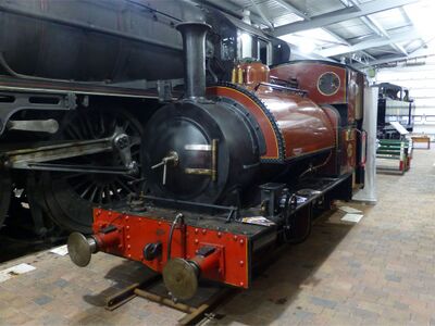 2014: Corris Railway No 3 Sir Haydn in The Engine House