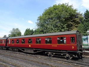 2018: LMS 27220 in service at Bridgnorth