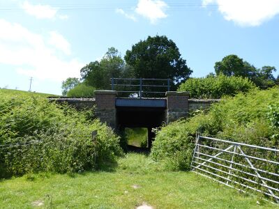 2015: Accommodation bridge north of milepost 142 (Br 20)