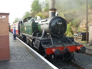 2011: Gala guest GWR Collett 'Large Prairie' 4160