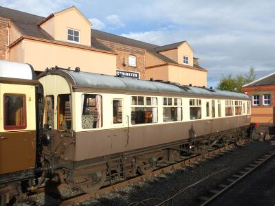 2019: GWR 80972 Inspection Saloon at Kidderminster