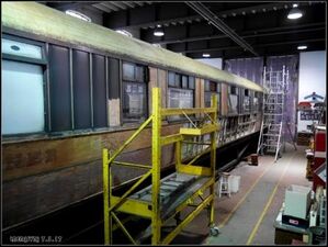 2017: LNER 24105 Open Third in Kidderminster C&W Works