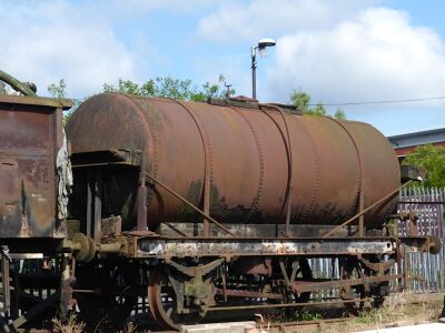2017: GWR 43989 Cylindrical Tank Wagon at Kidderminster Railway Museum