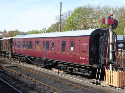 LMS Brake Third Corridor 26921 in April 2021