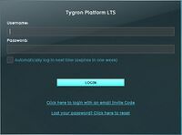 1. Log in to Tygron Platform
