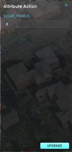 Since the Attribute Action does not have fixed values, the Stakeholder can provide alternative values for the SOLAR_PANELS attribute.