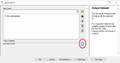 Select the input layer and click on the button (see image)