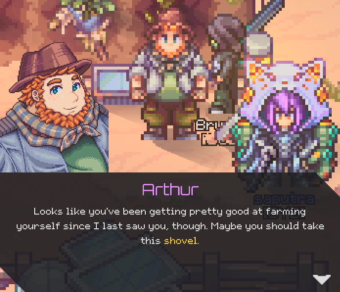 Arthur Rewards You The Shovel