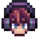 Purple Headphones