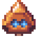 Orange Robot Head