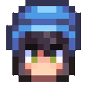 Blue Beanie