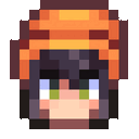 Orange Beanie