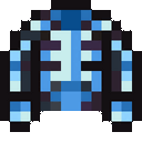 Blue Skeleton Top